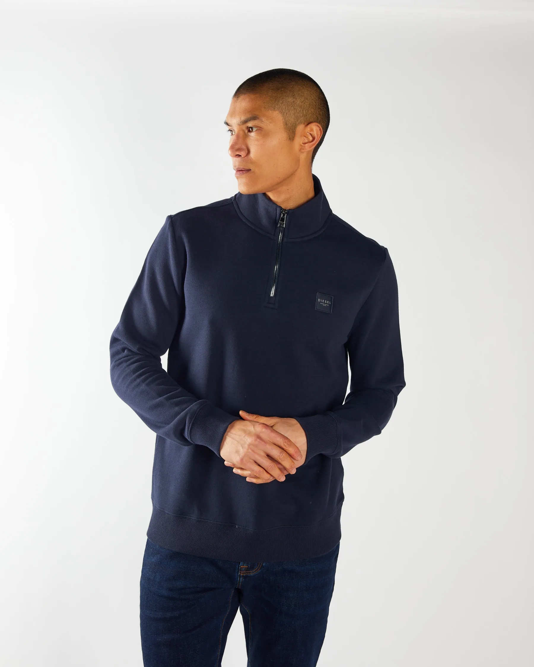 Roth Half Zip Salute Navy