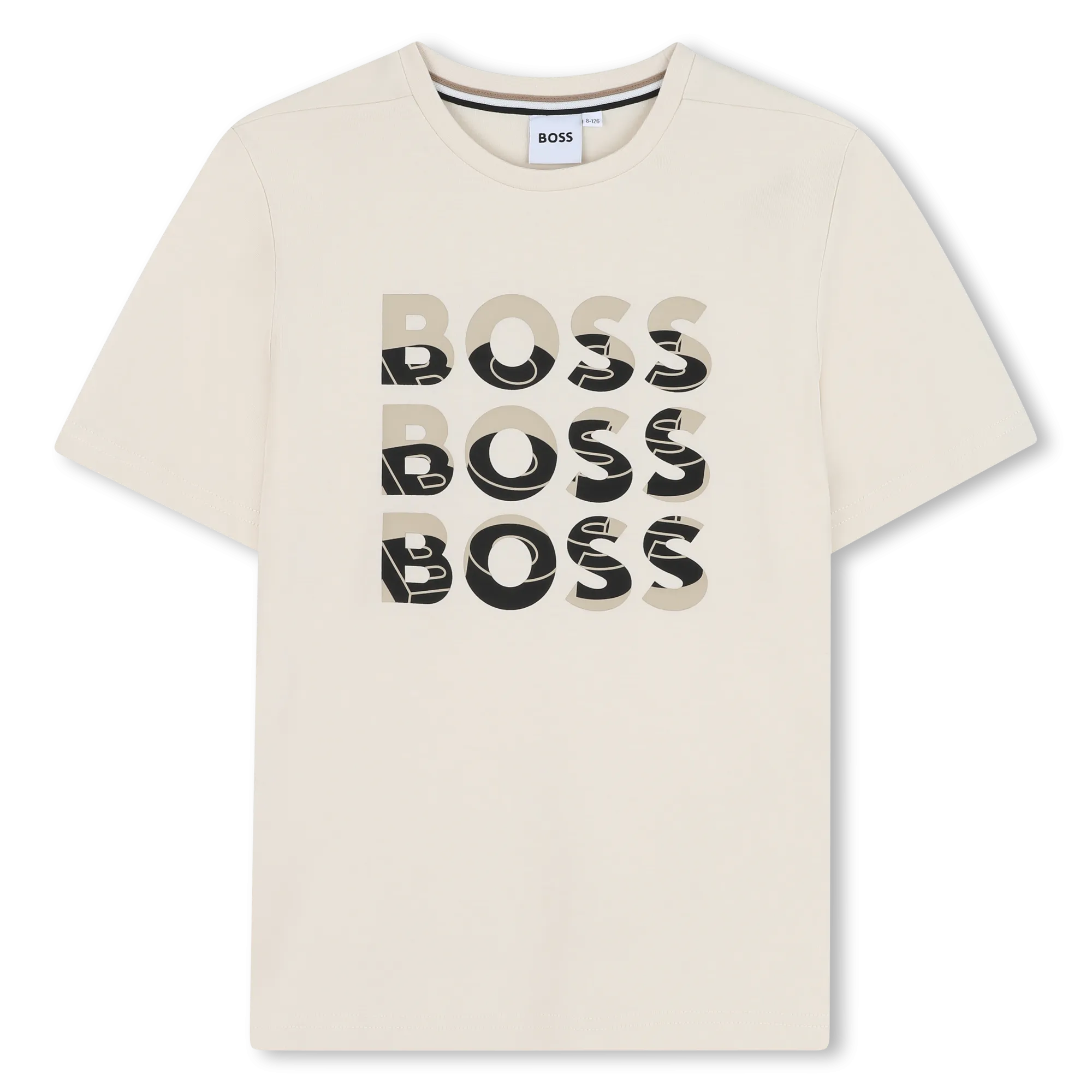 Sand Black Overlay Logo T-Shirt