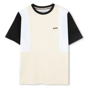 Sand Black Sleeve T-Shirt