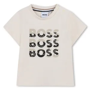 Sand Dark Overlay Logo T-Shirt