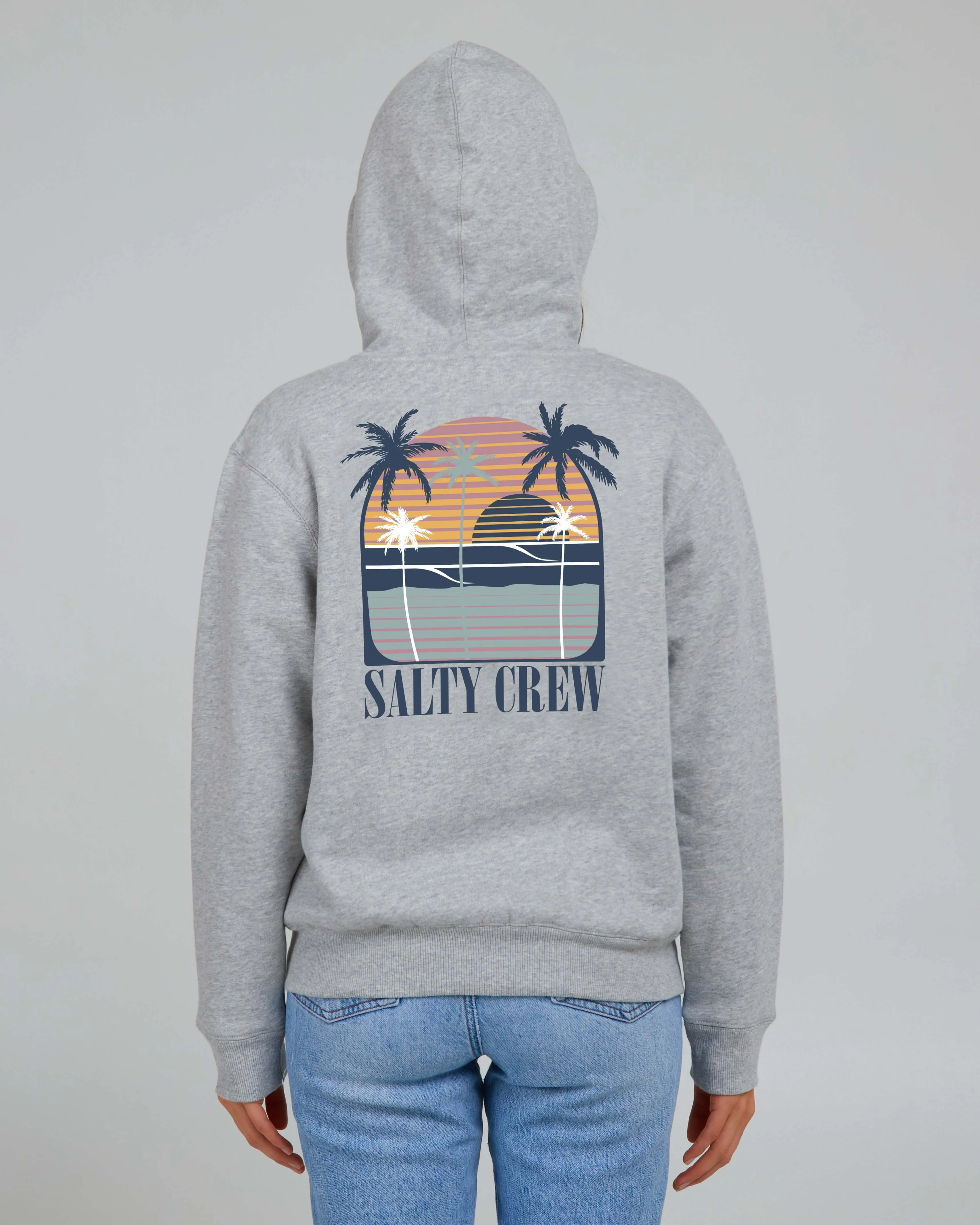 Shades Sherpa Zip Hoody - Athletic Heather