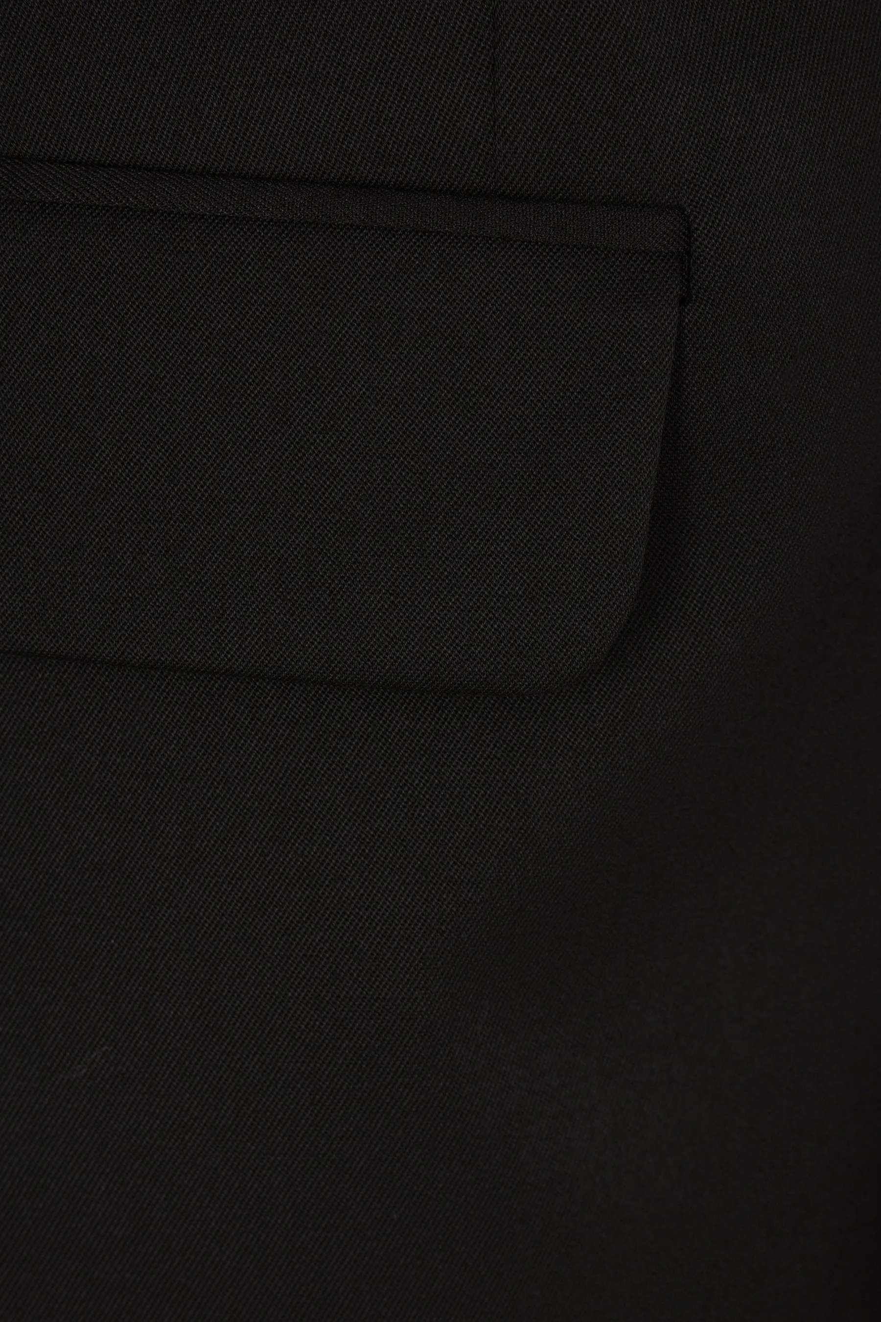 single-breasted jacket in wool blend