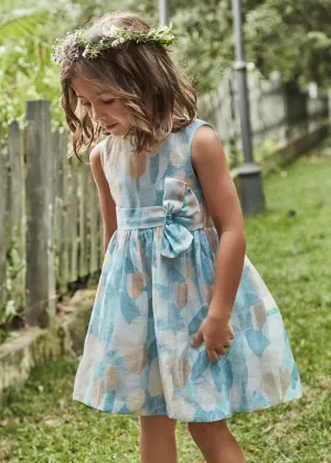 Sky Floral Printed Dress