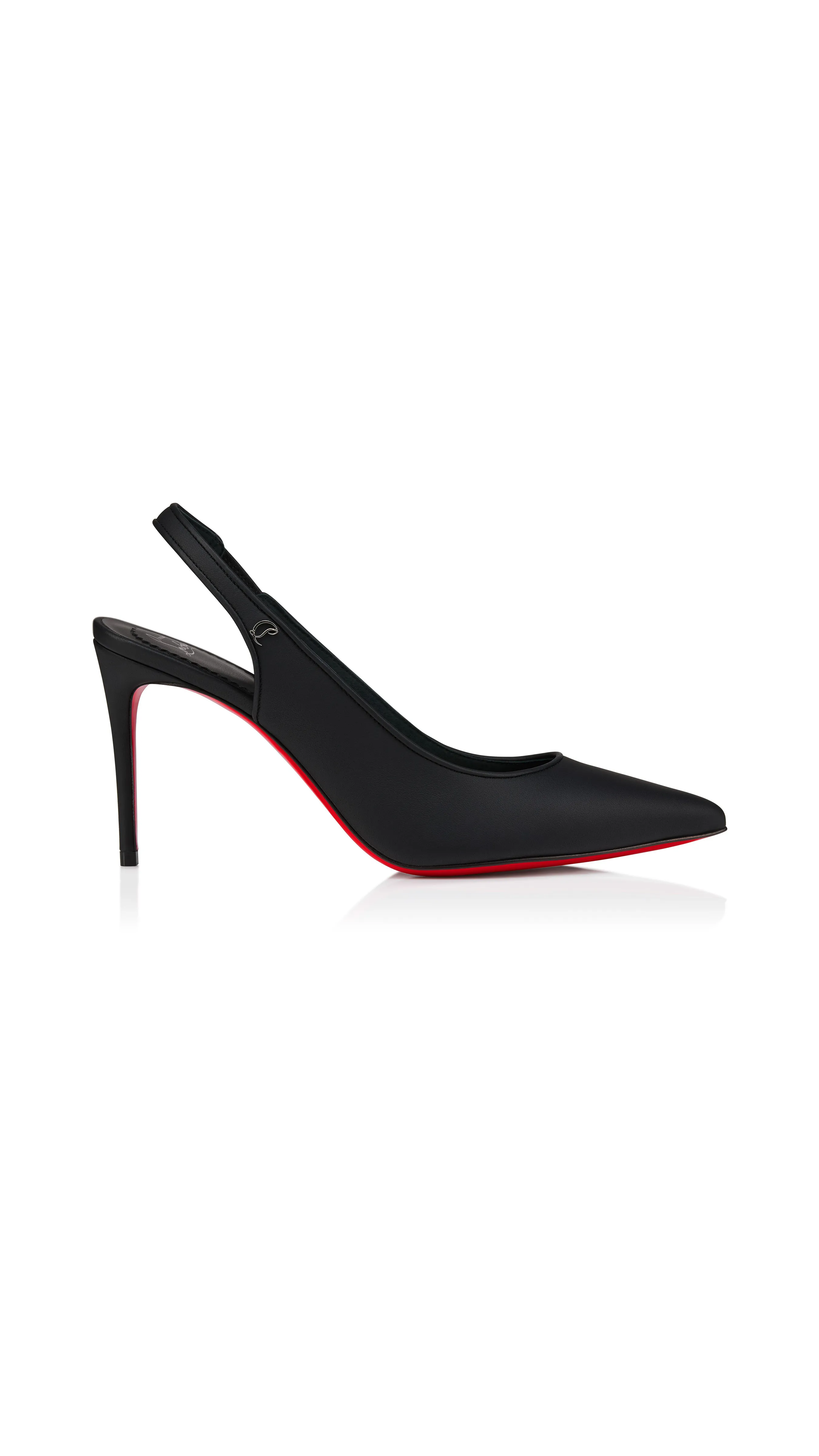 Sporty Kate Nappa Slingback - Black