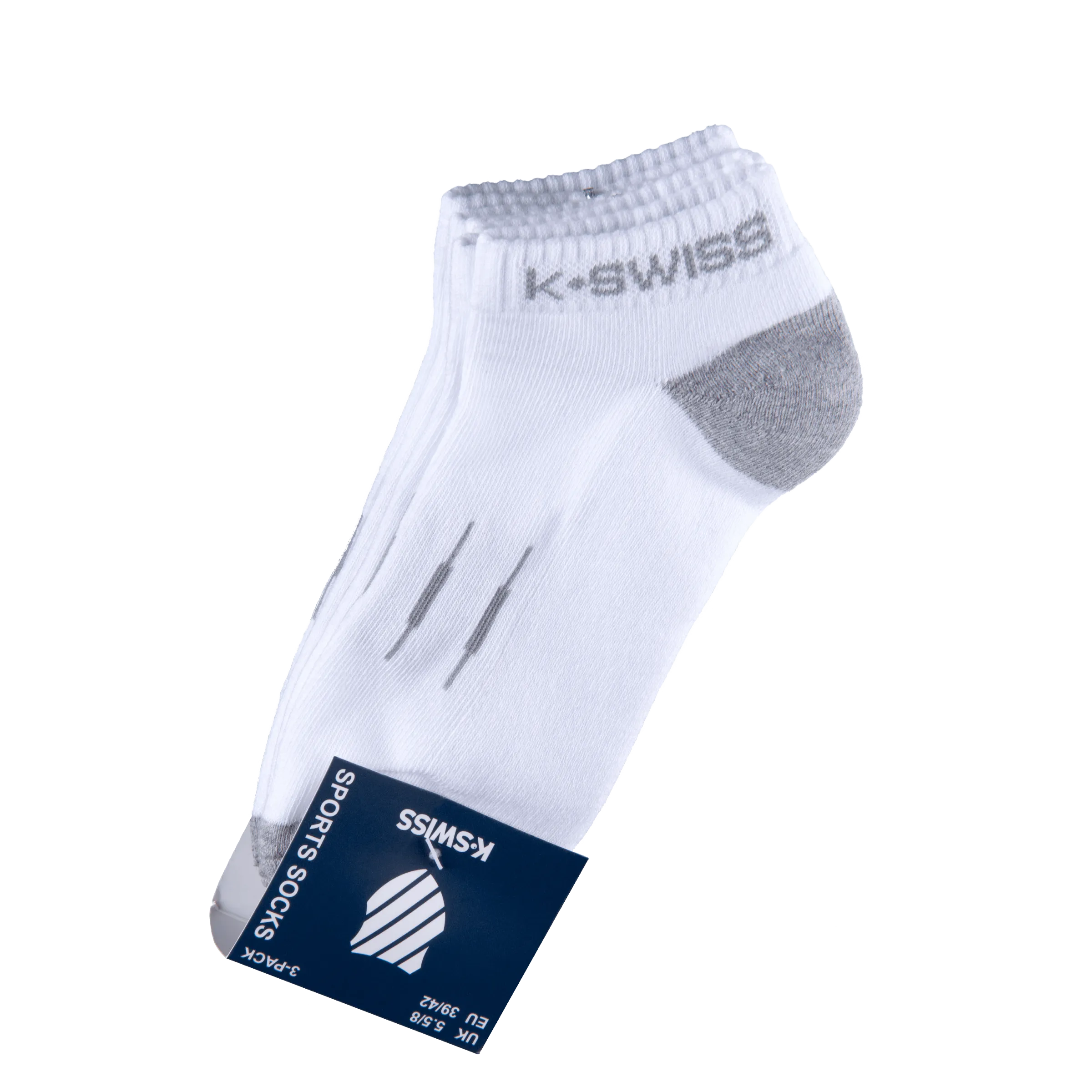 SX9100-100 | SPORT SOCKS 3-PACK | WHITE/LIGHT GREY