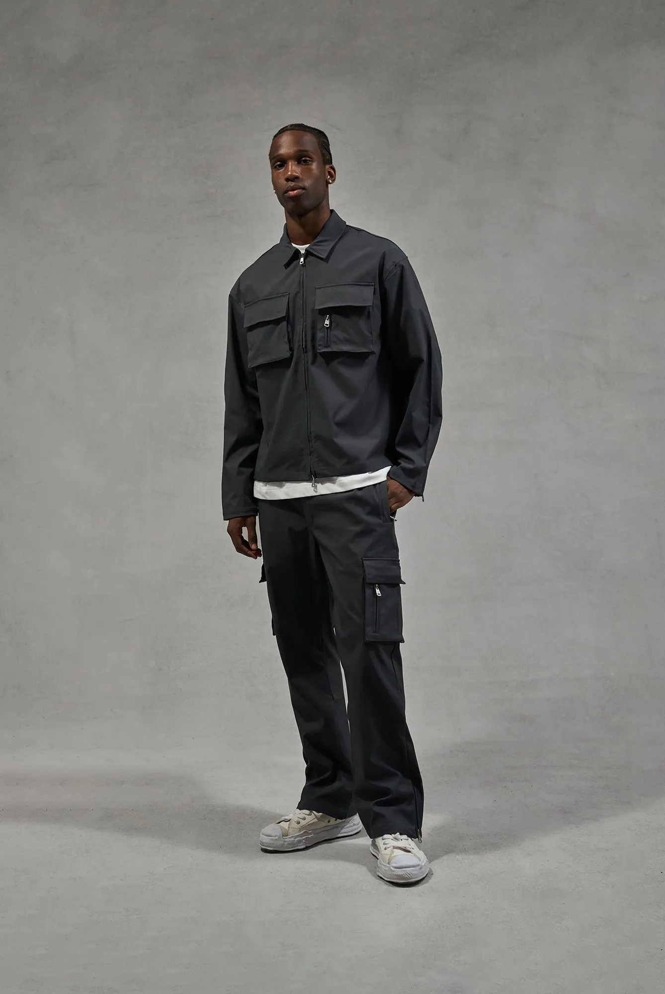 TECHNICAL CARGO TROUSER - GREY