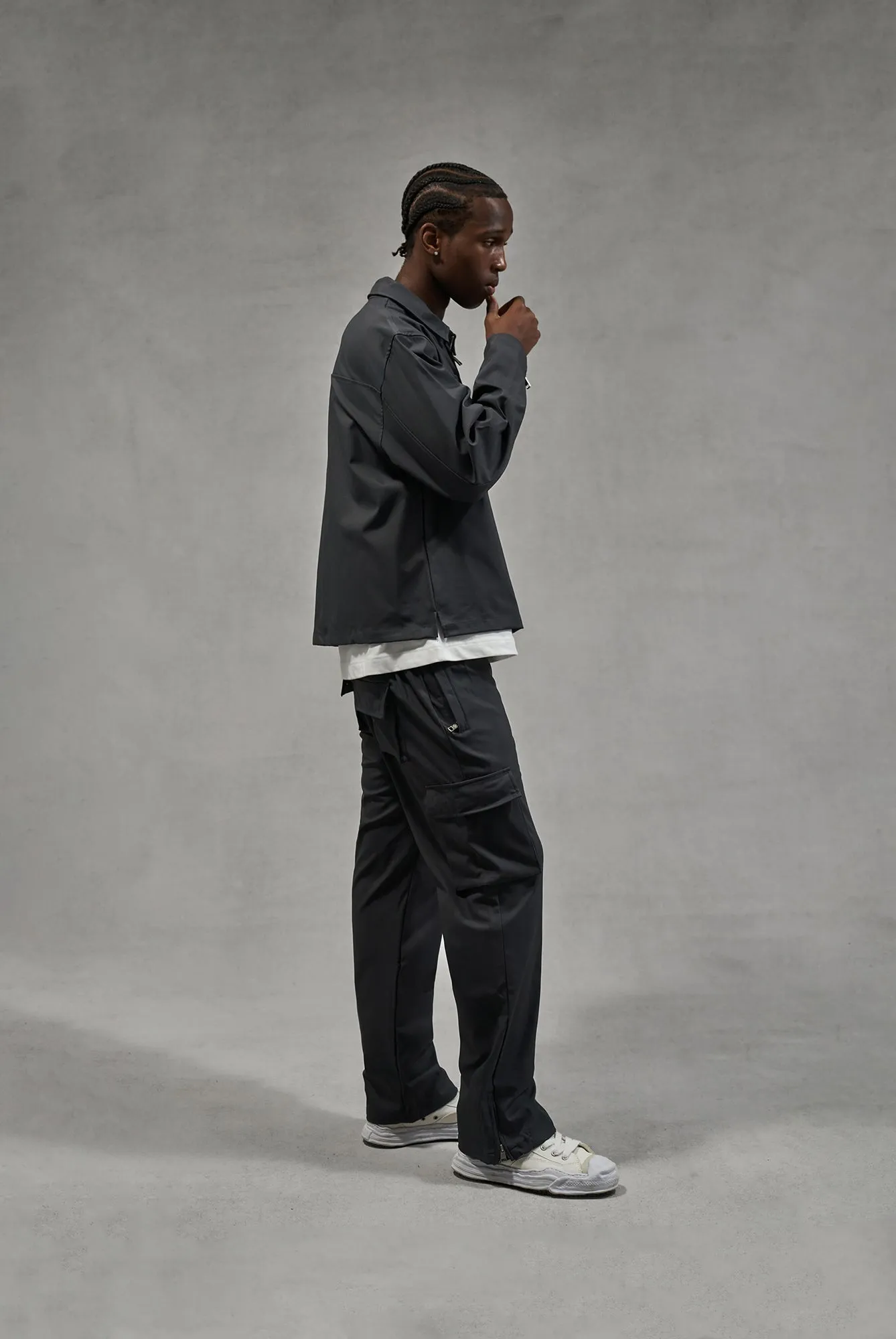 TECHNICAL CARGO TROUSER - GREY