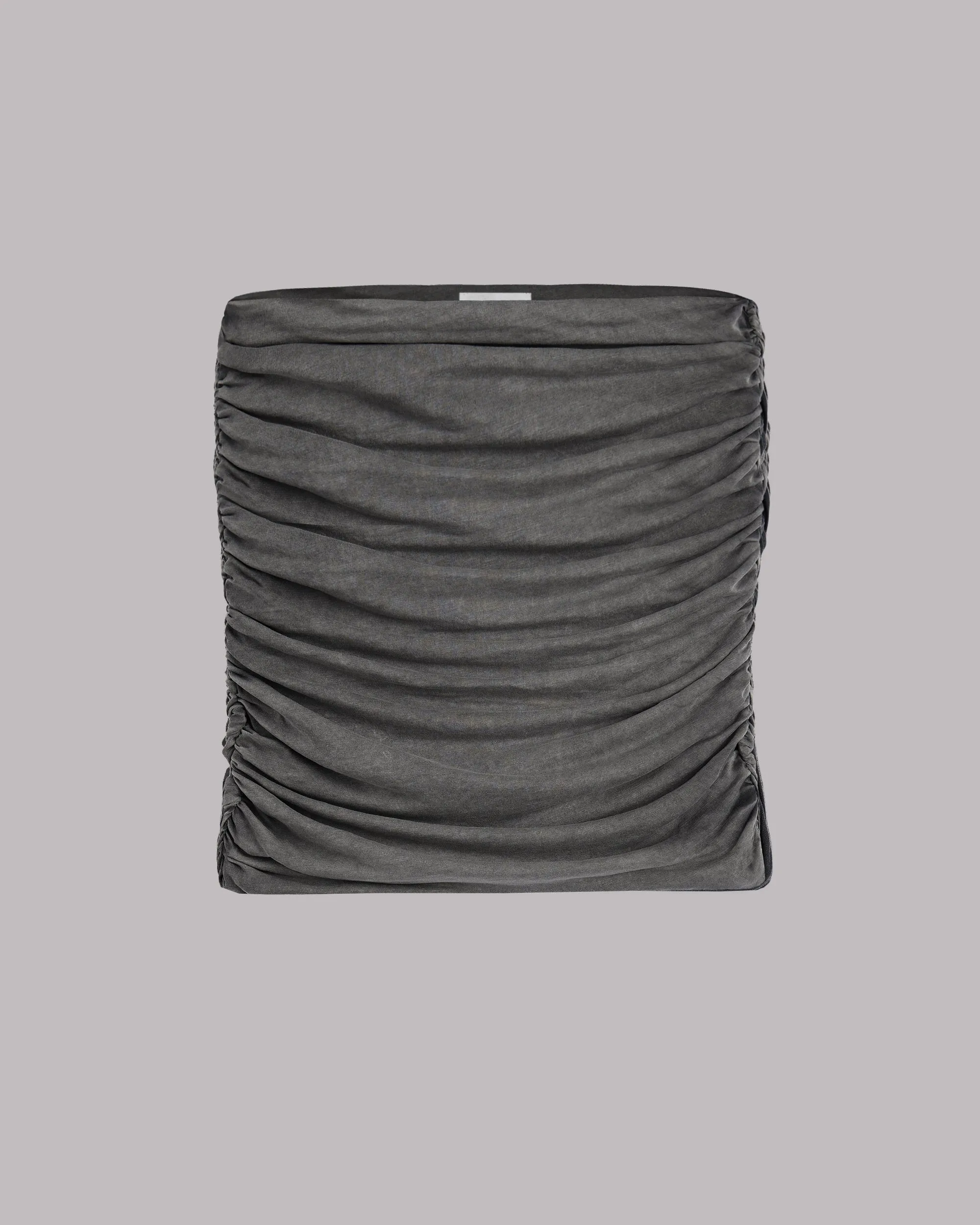 The Dark Faded Ruched Bandeau Top