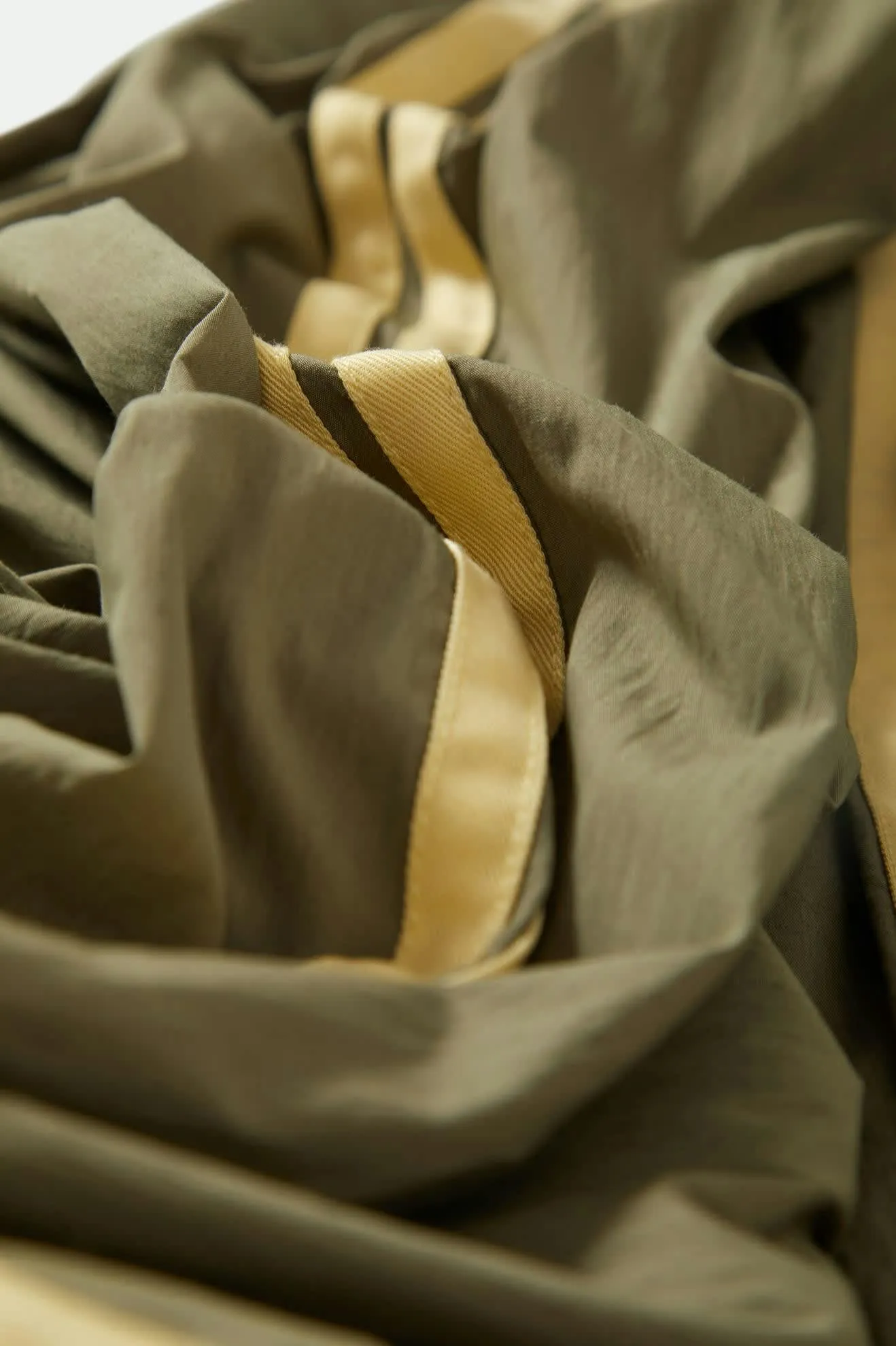 The Jane Lightweight Wide Leg Pant - Olive Surplus