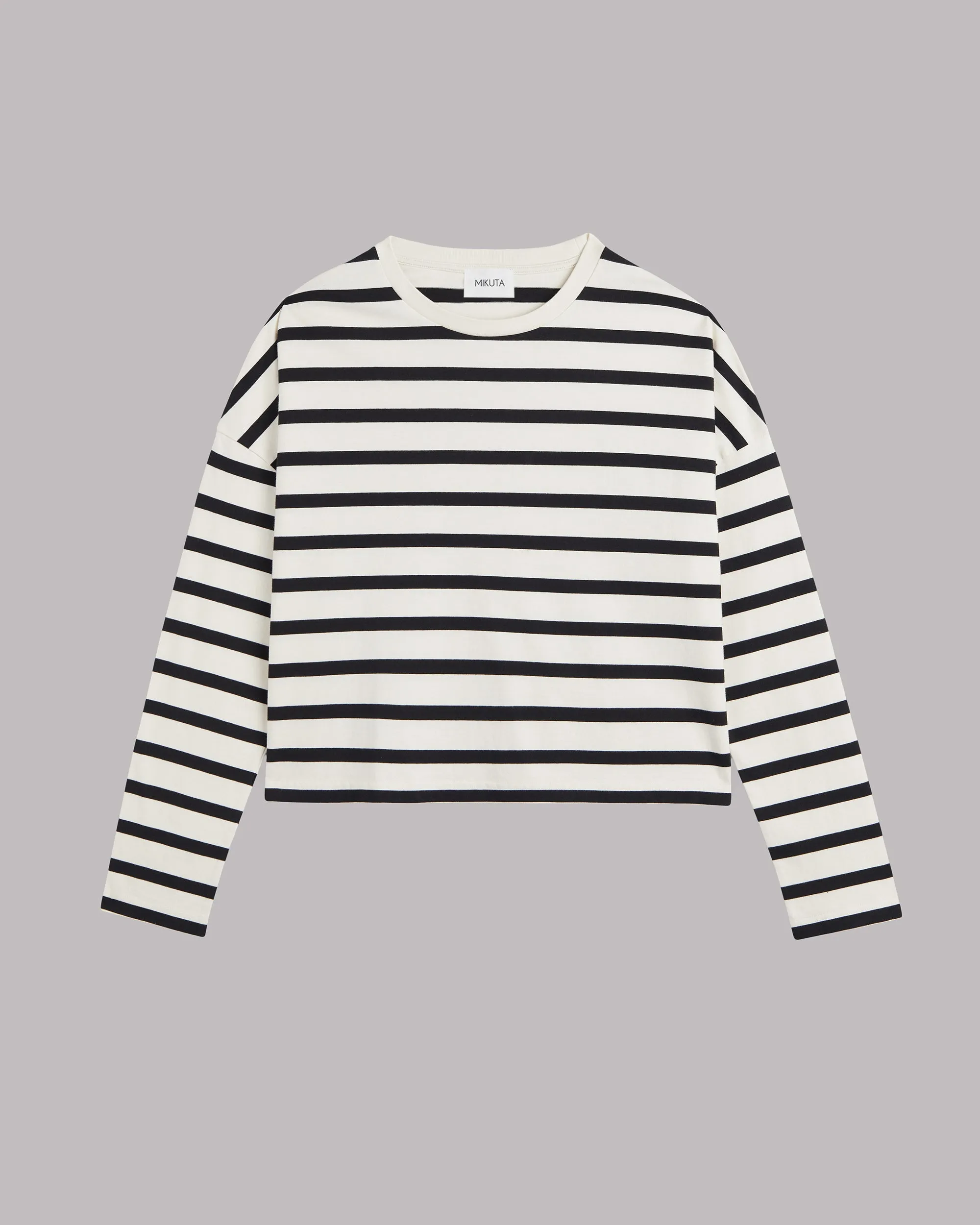 The Striped Loose Cotton Longsleeve