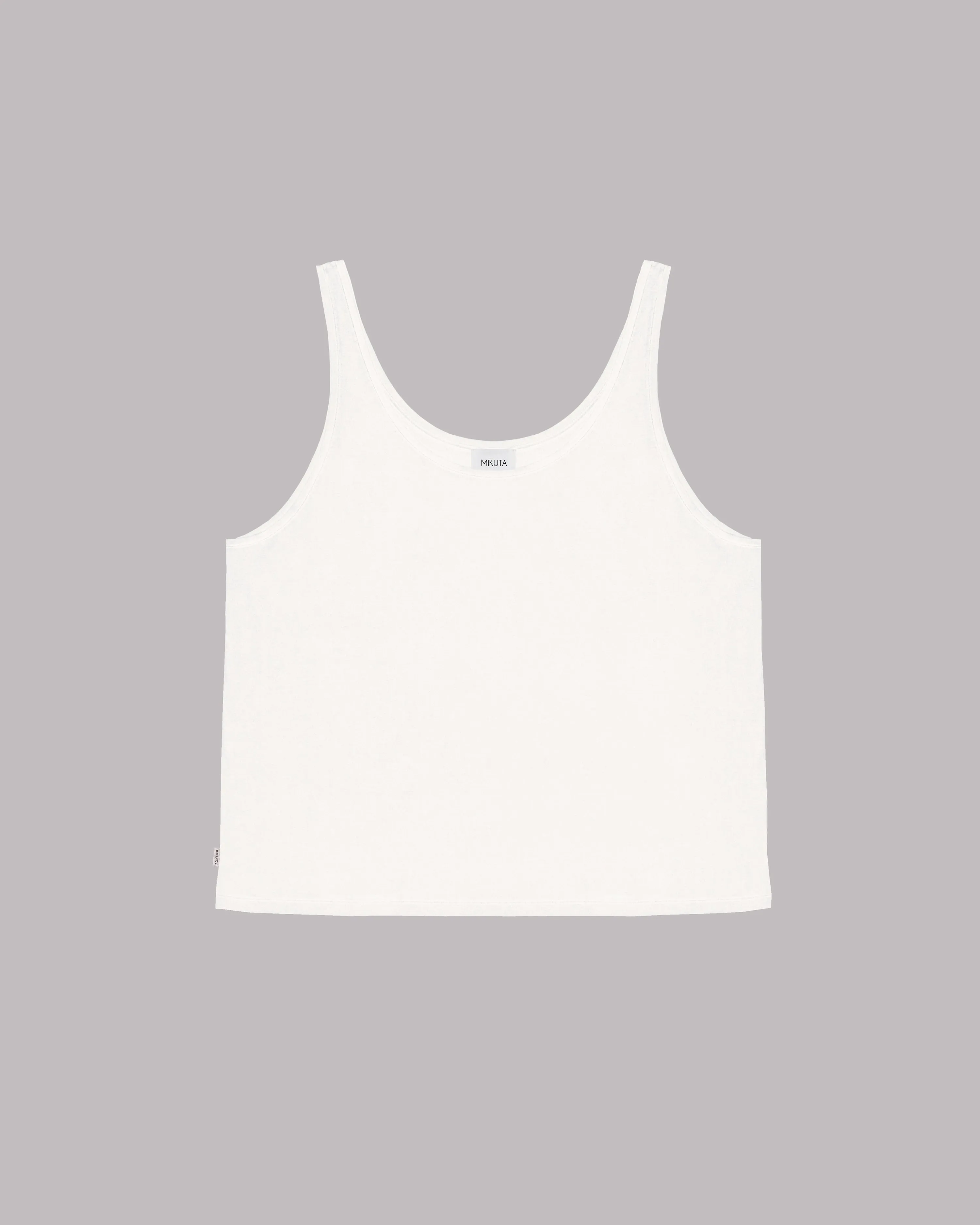 The White Base Tank Top