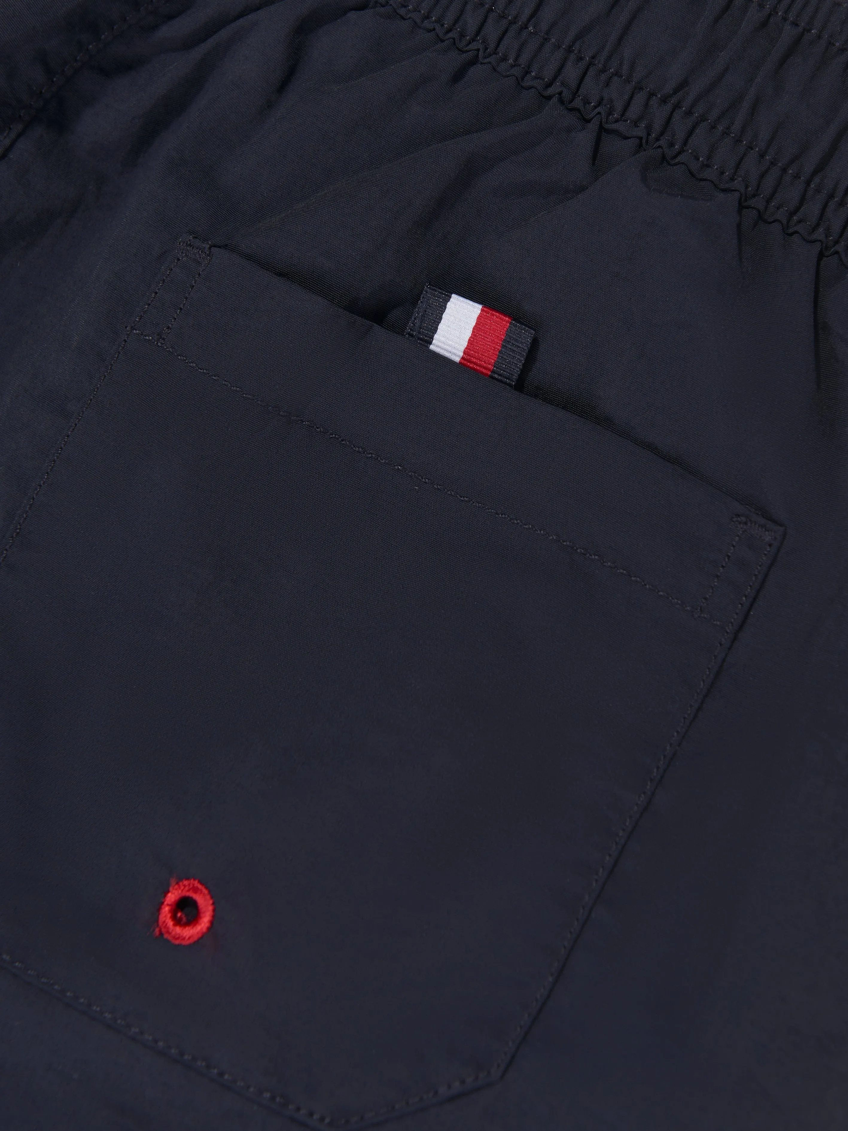 Tommy Hilfiger Boys Medium Drawstring Swim Shorts in Navy