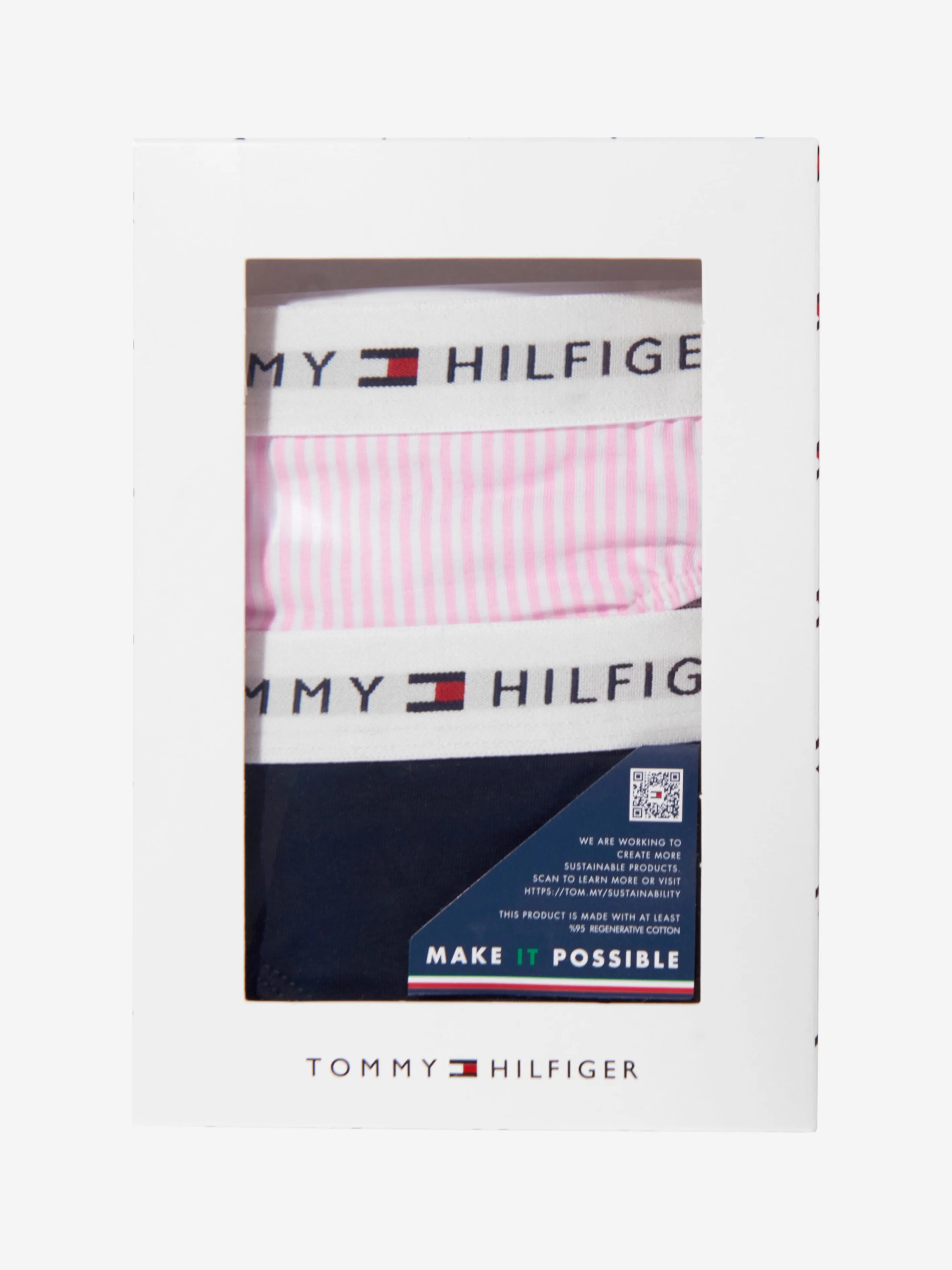 Tommy Hilfiger Girls 2 Pack Bikini Knickers Set in Multicolour