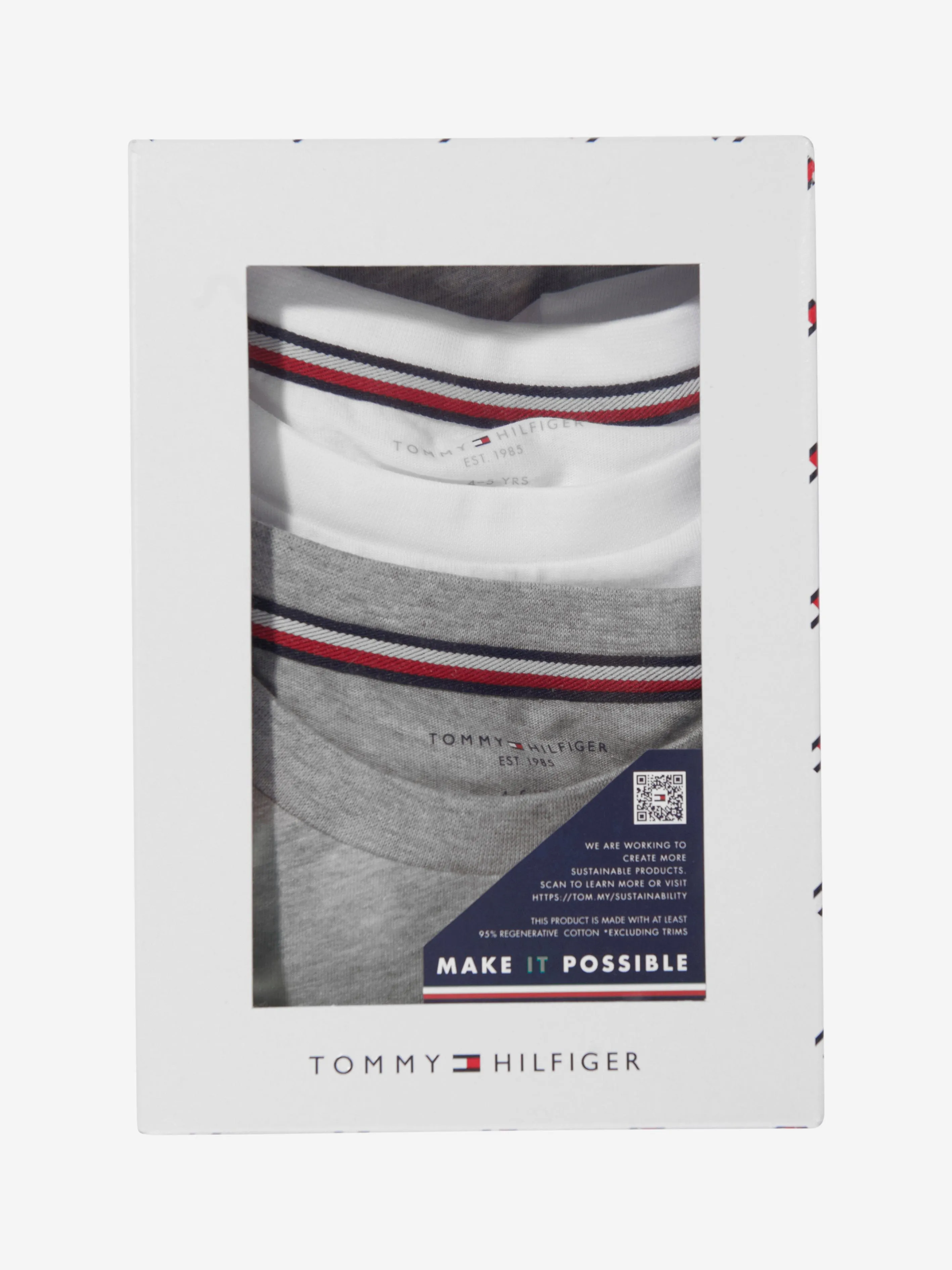 Tommy Hilfiger Kids 2 Pack T-Shirt Set in Multicolour