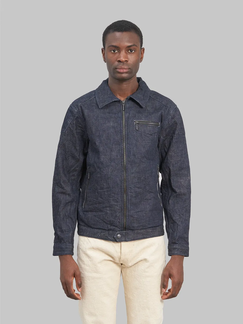 UES Single Riders Denim Jacket