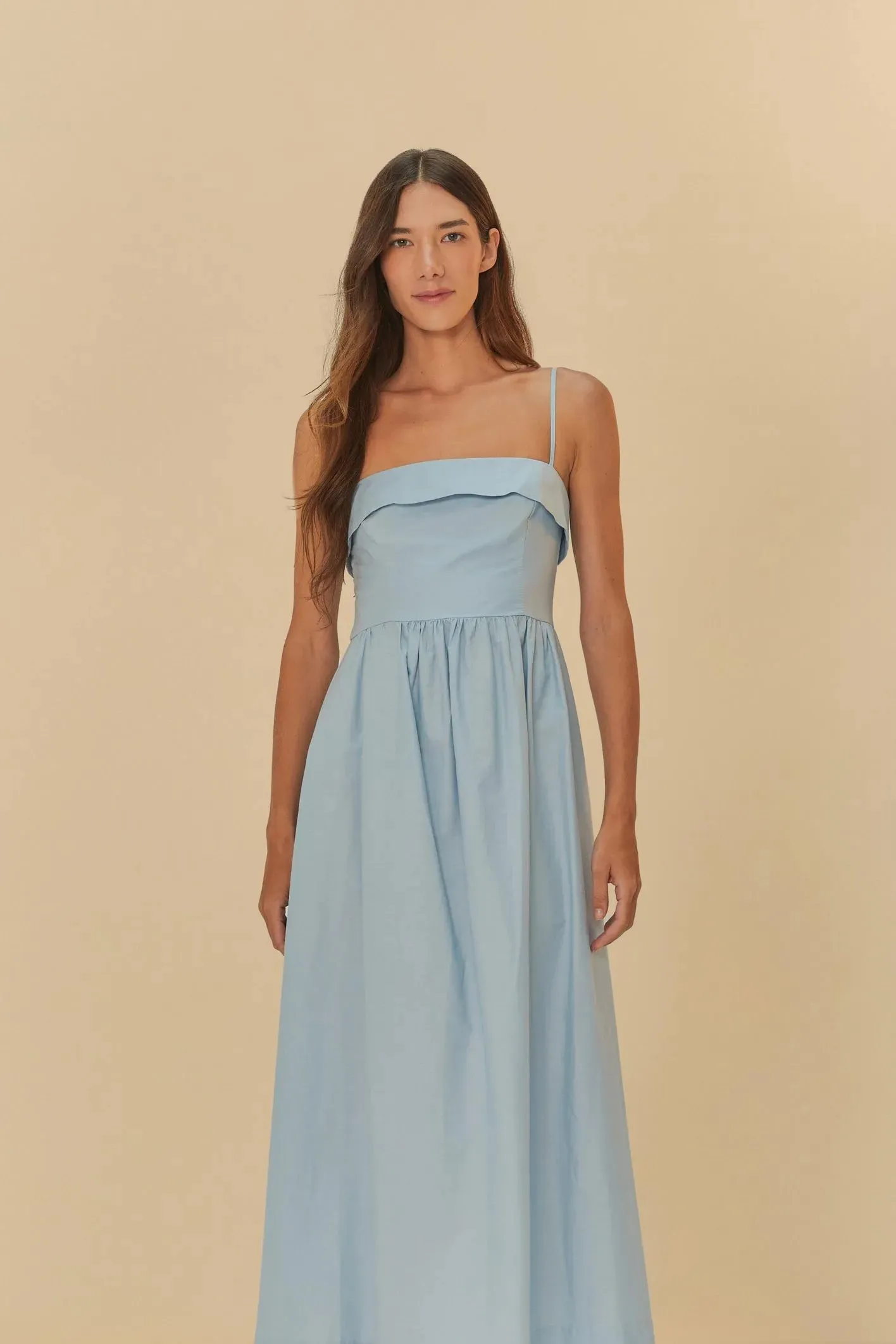Vestido Alcinhas Longo