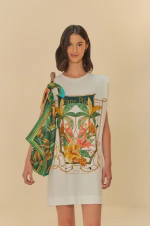 Vestido Curto Omb Riqueza Trop