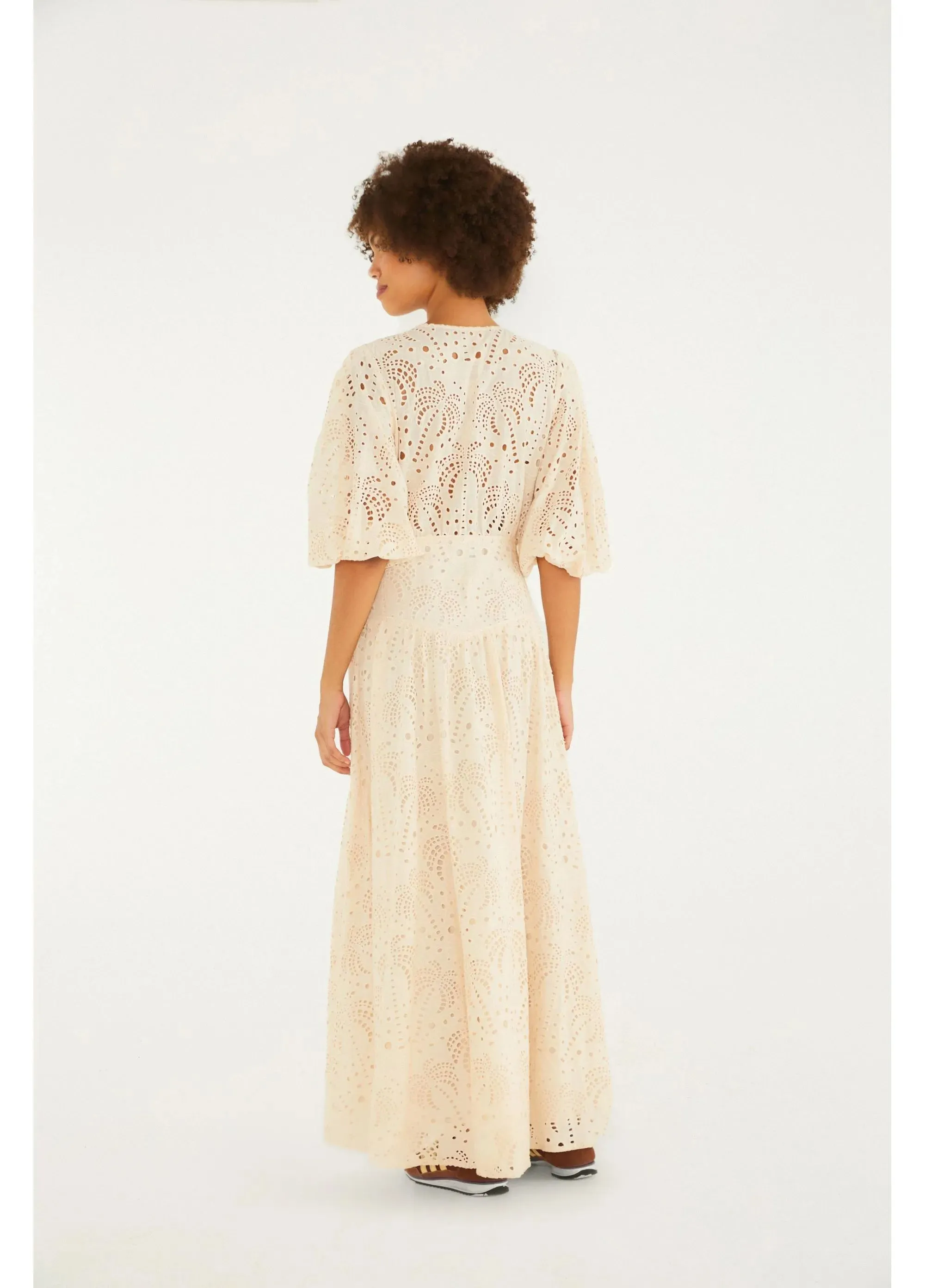 Vestido Laise Flor de Cacto
