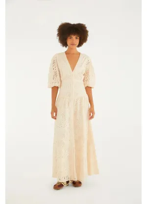 Vestido Laise Flor de Cacto