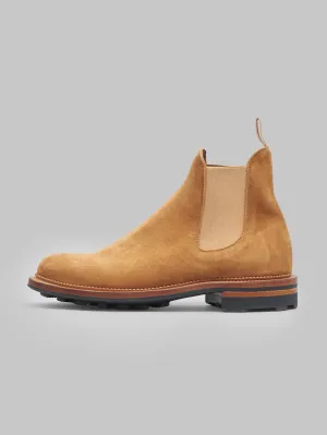 Viberg Chelsea Boot Anise Janus Calf Suede