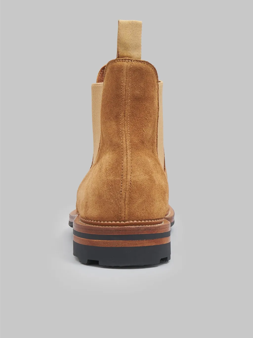Viberg Chelsea Boot Anise Janus Calf Suede