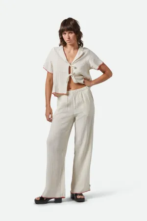 Wandering Hudson Lounge Pant - Off White