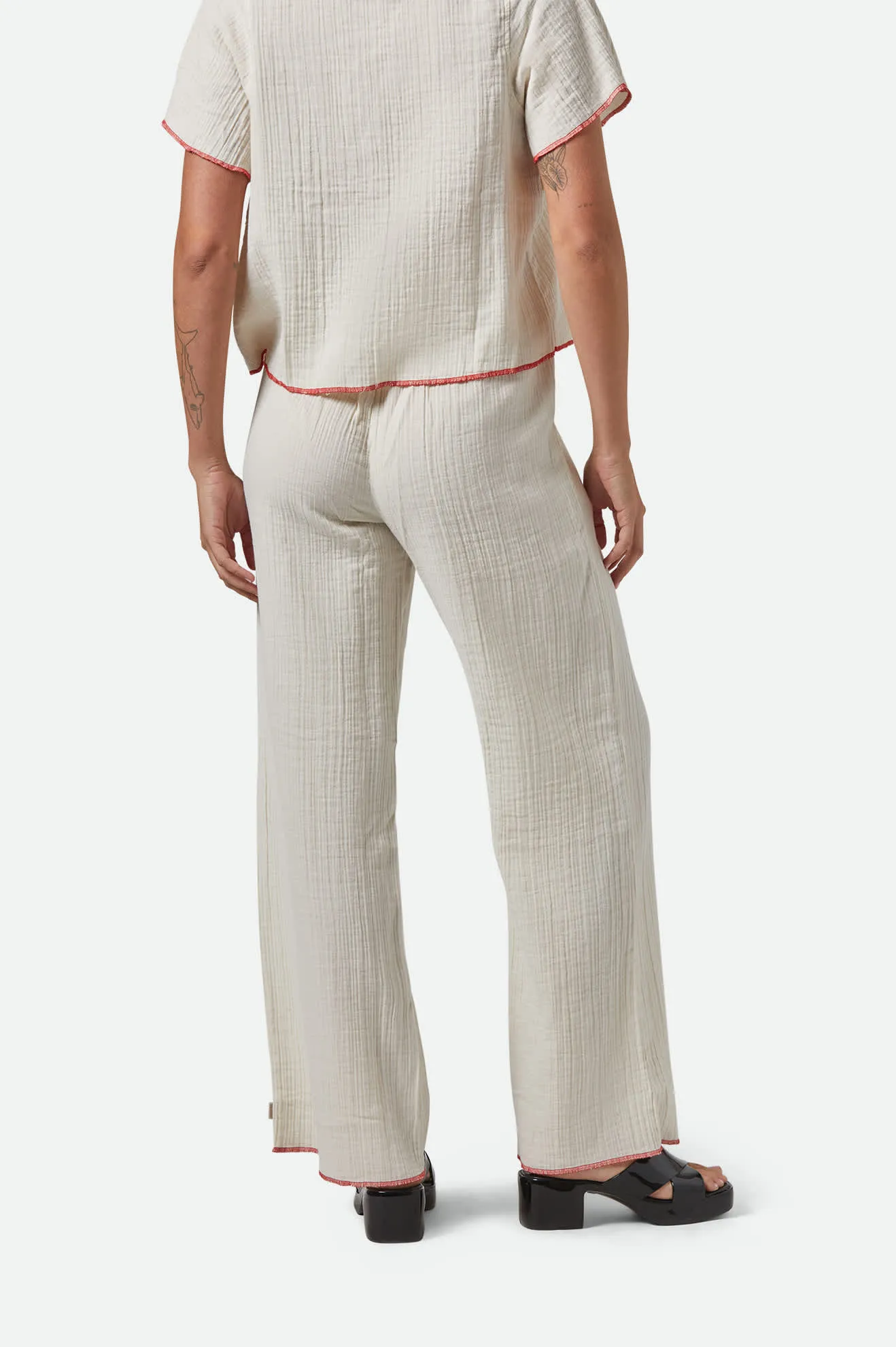 Wandering Hudson Lounge Pant - Off White