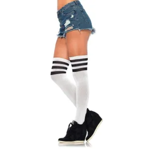 White Athlete thi-hi with Black Stripe
