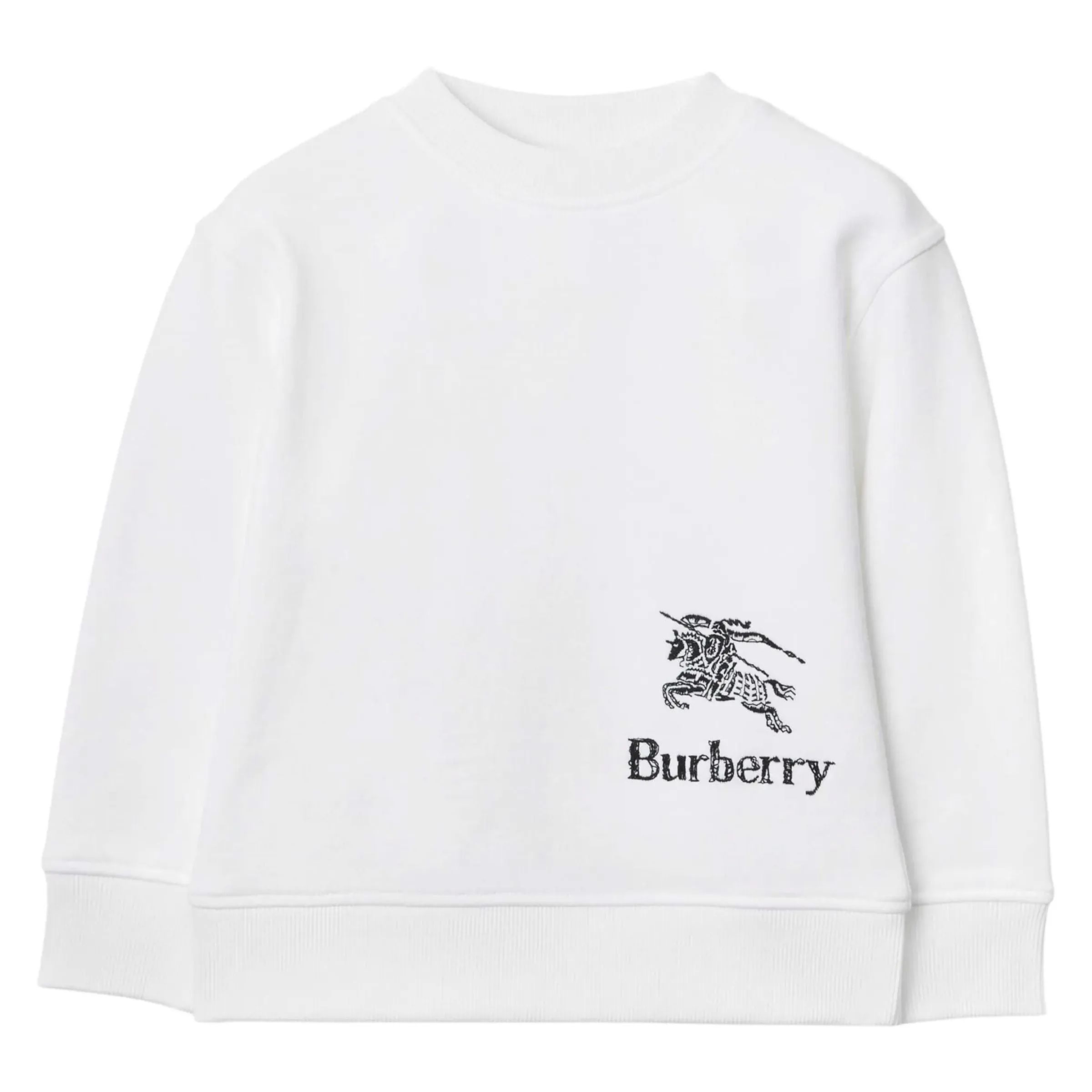 White Logo Sweatshirt