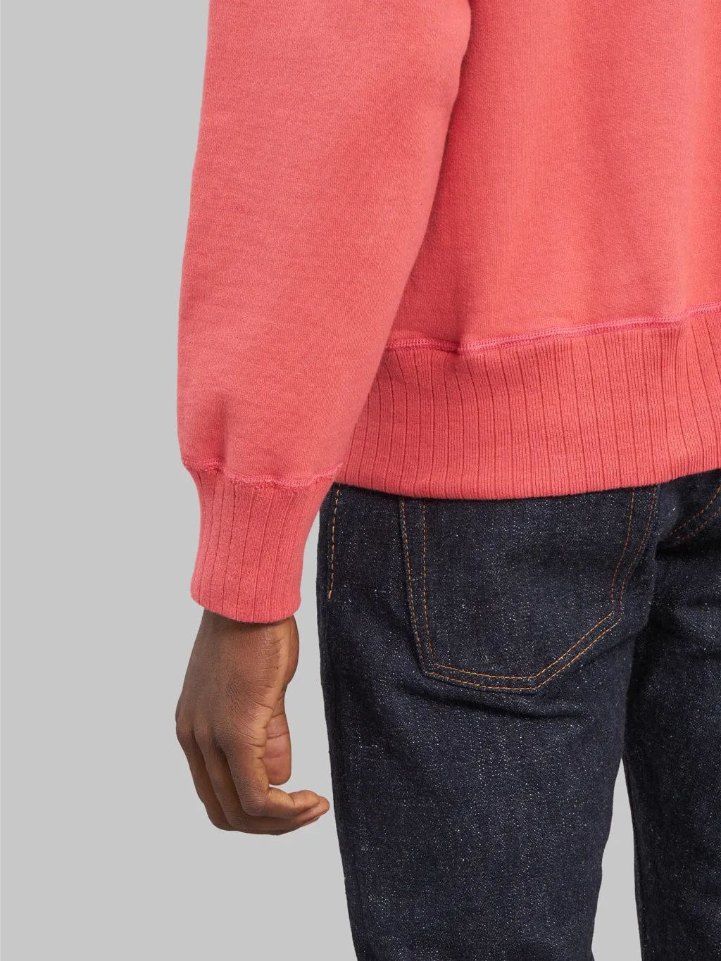 Whitesville Loopwheel Sweatshirt Red