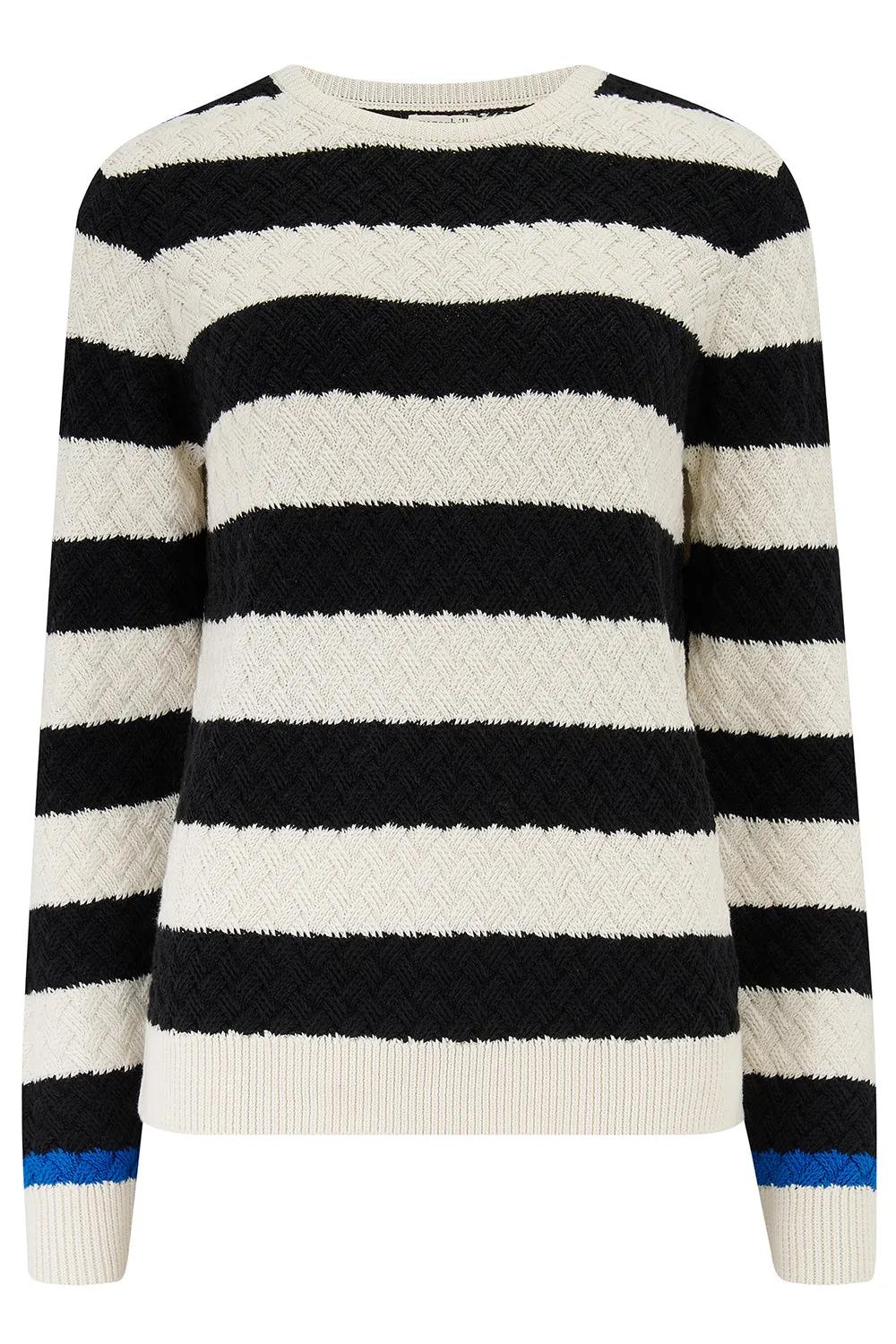 Wilhelmina Jumper - Monochrome. Classic Stripe