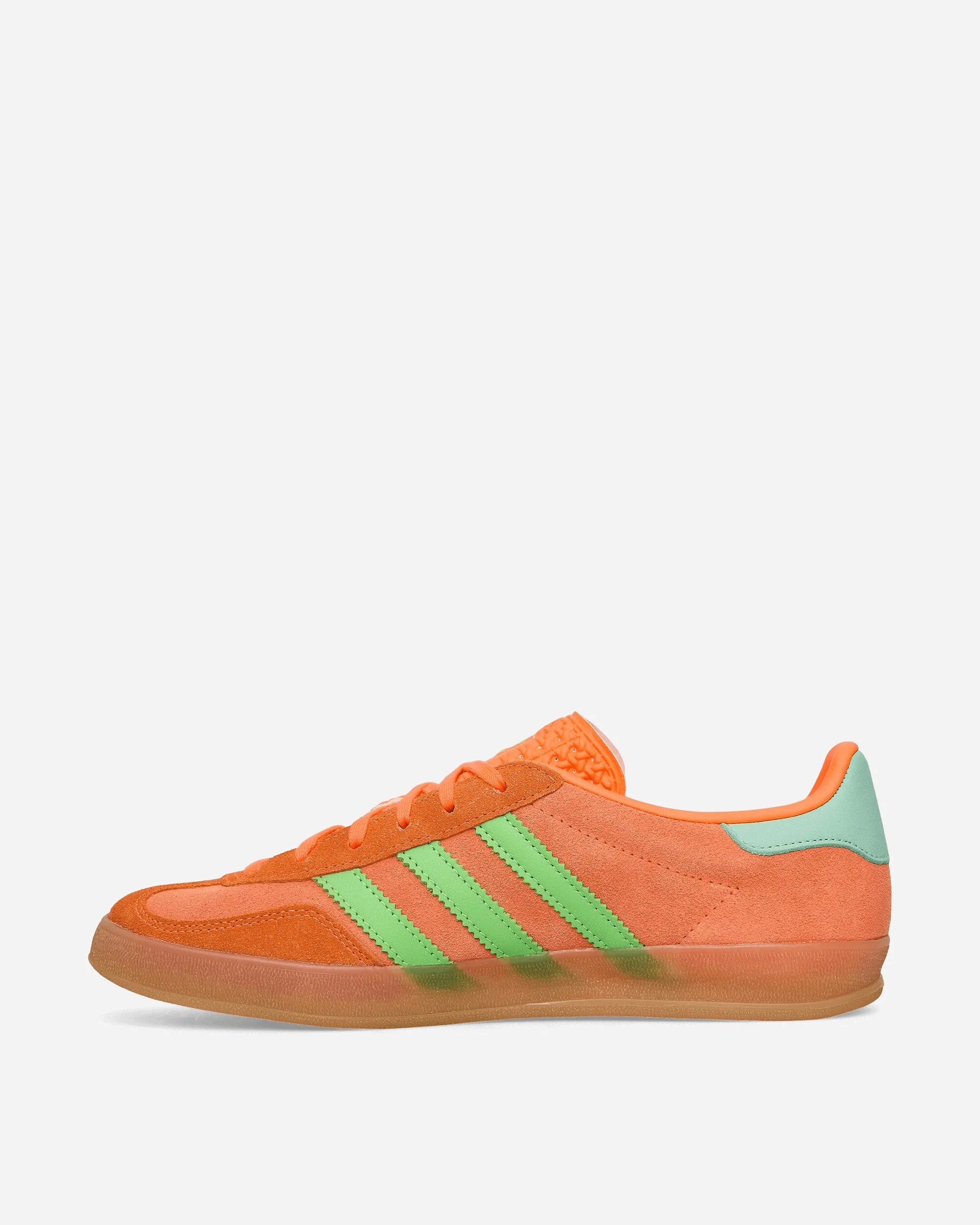 Women's Gazelle Indoor Sneakers Clear Mint / Solar Orange / Solar Green