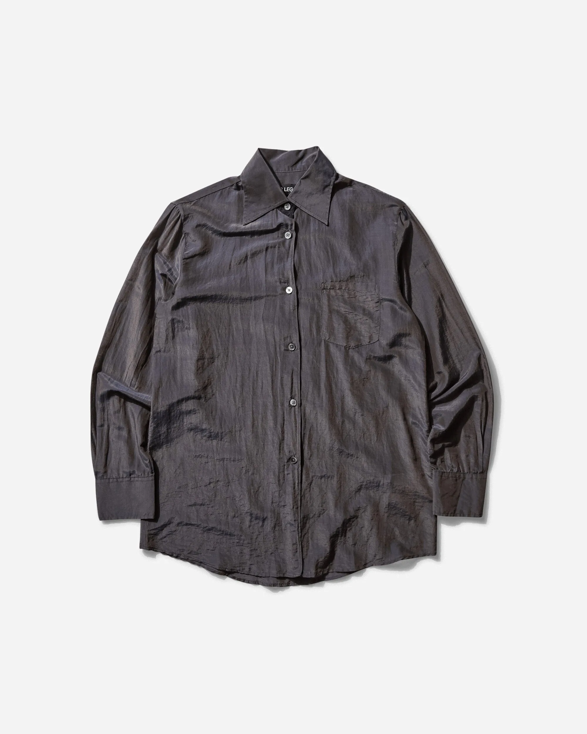 Women's Sincere Shirt Charcoal Bordeaux