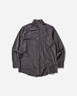 Women's Sincere Shirt Charcoal Bordeaux