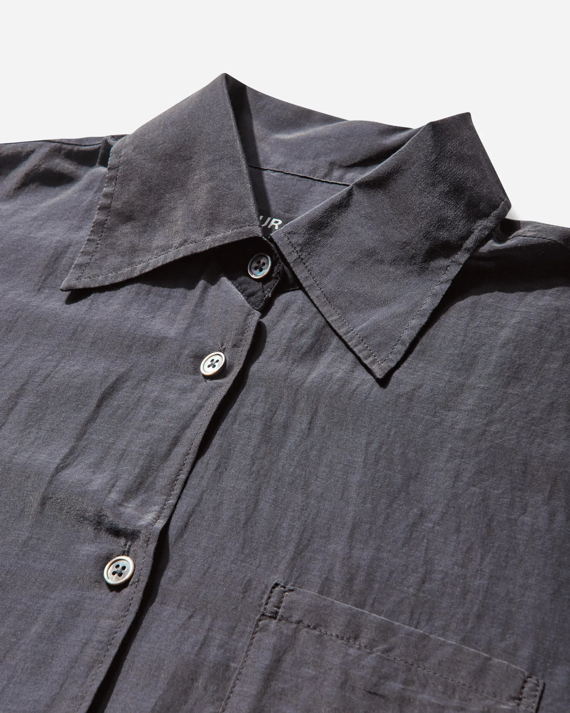 Women's Sincere Shirt Charcoal Bordeaux