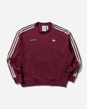 Women's Sporty & Rich Sweatshirt Maroon