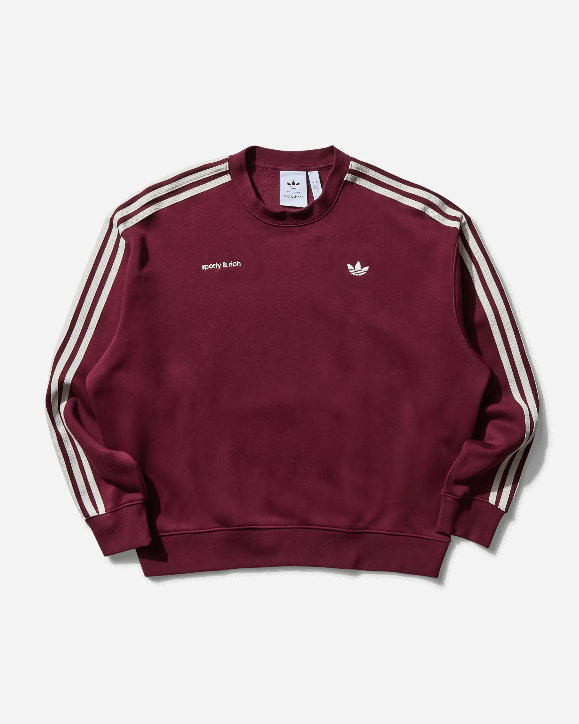 Women's Sporty & Rich Sweatshirt Maroon