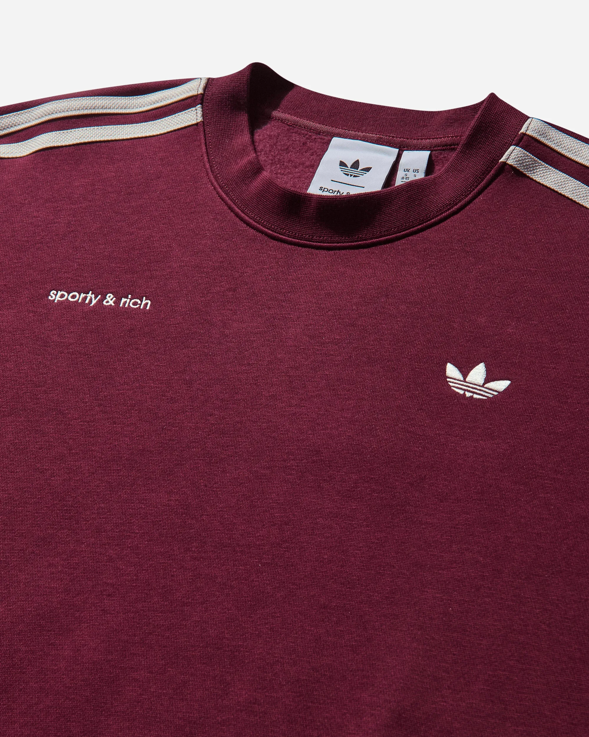 Women's Sporty & Rich Sweatshirt Maroon