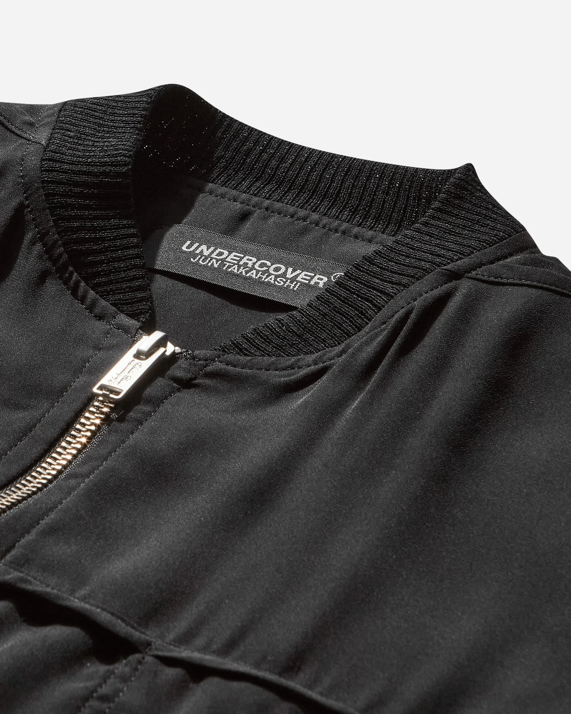 Women's Straps Bomber Jacket Black