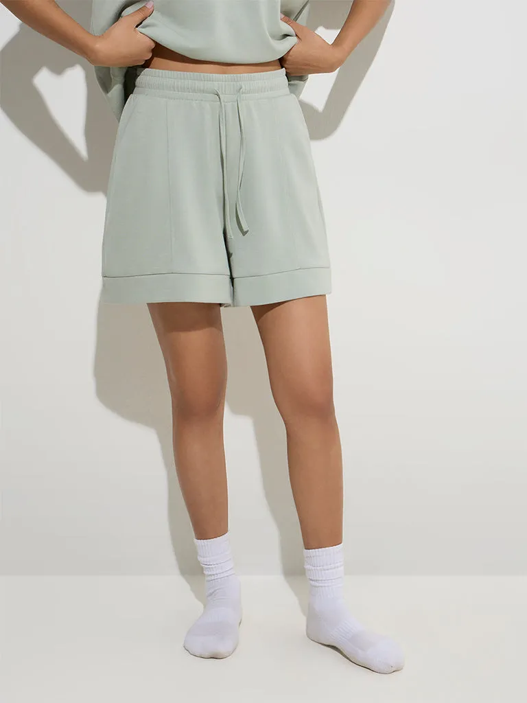Wunderlove Sage High-Rise Shorts