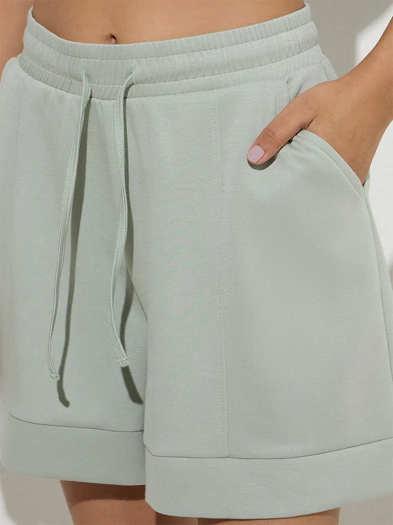 Wunderlove Sage High-Rise Shorts
