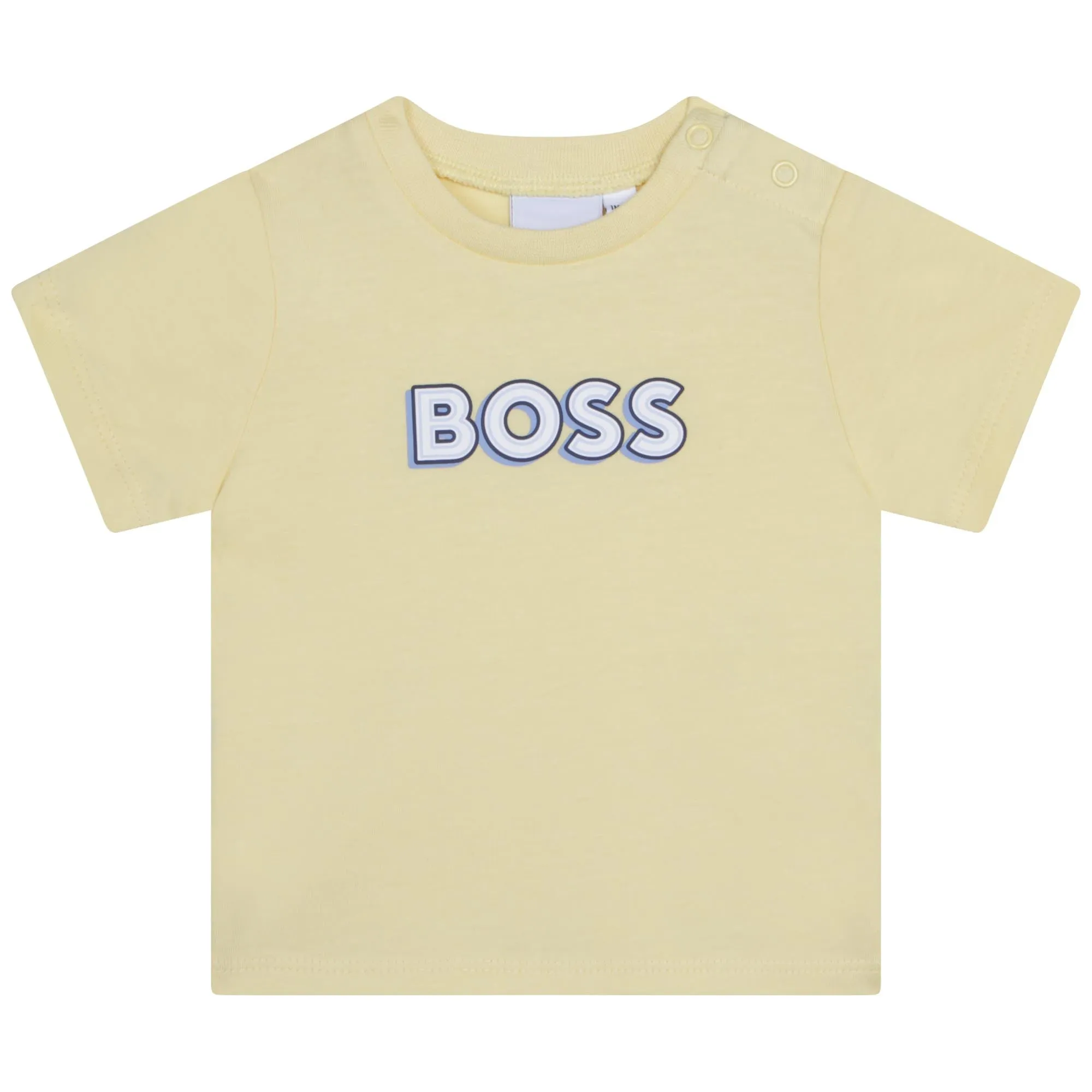 Yellow Faded Logo T-Shirt