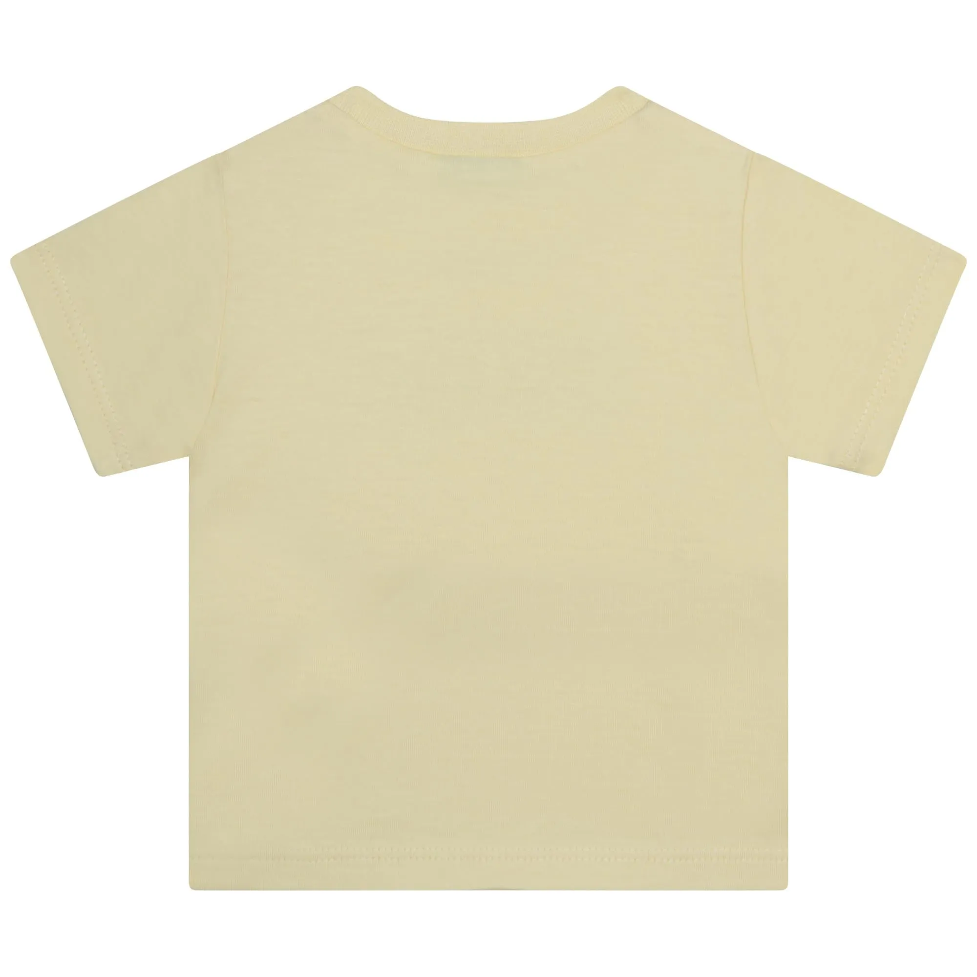 Yellow Faded Logo T-Shirt