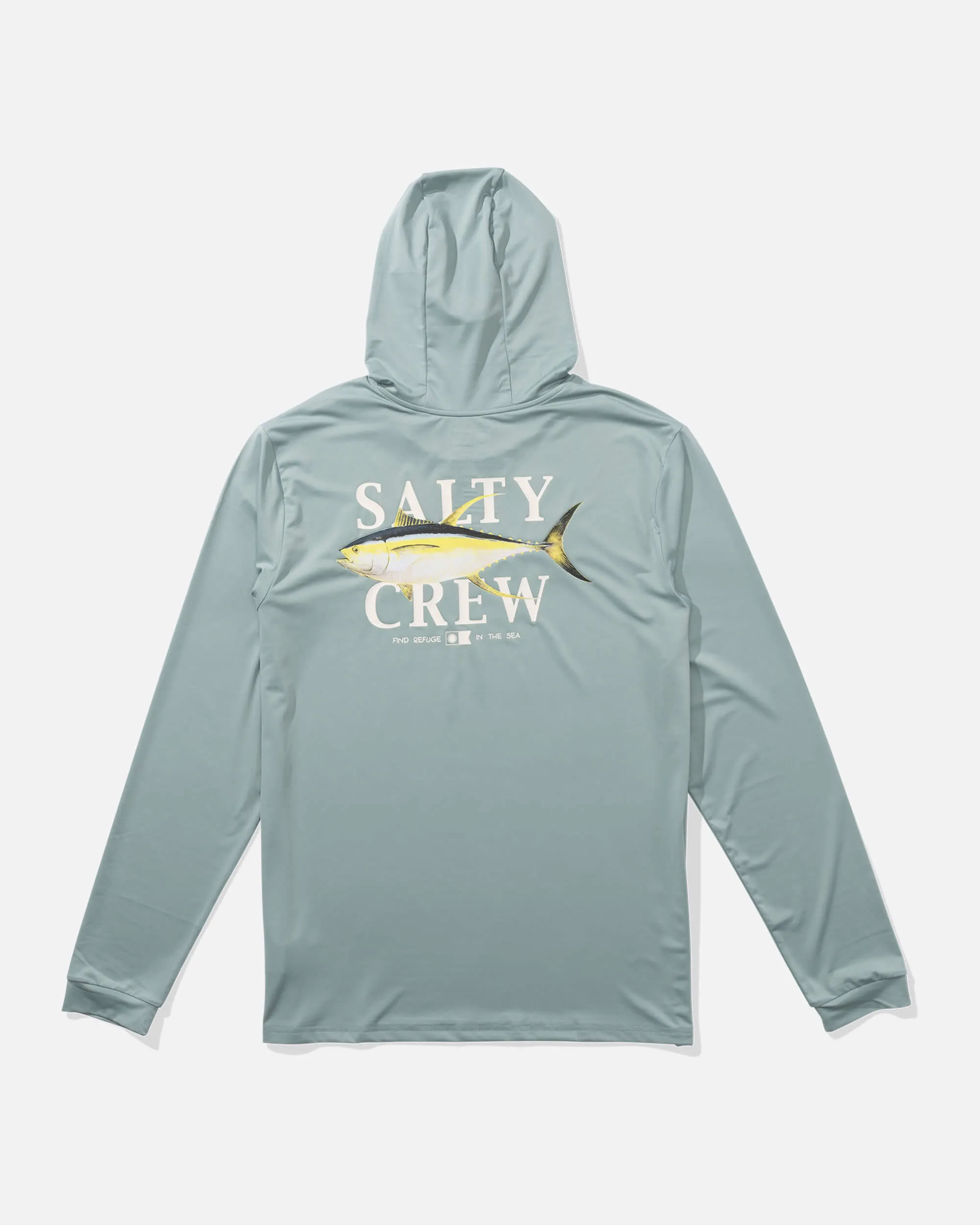 Yellowfin Hood Sunshirt - Mackerel