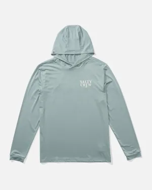 Yellowfin Hood Sunshirt - Mackerel